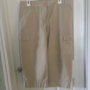 Izod Cargo Pants Cream/Lt Brown 14